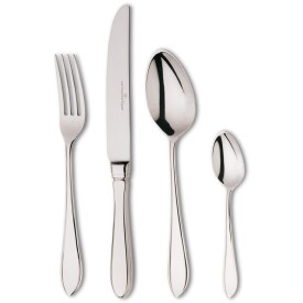 Puntfilet verzilverd