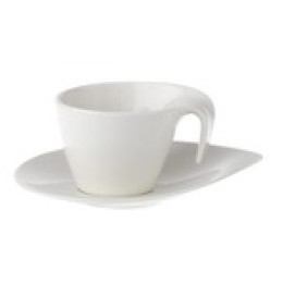 Espressokop en schotel