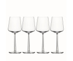 Rode wijnglas set/4