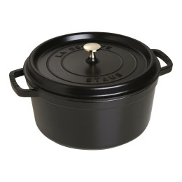 Zwart (mat) 28 cm