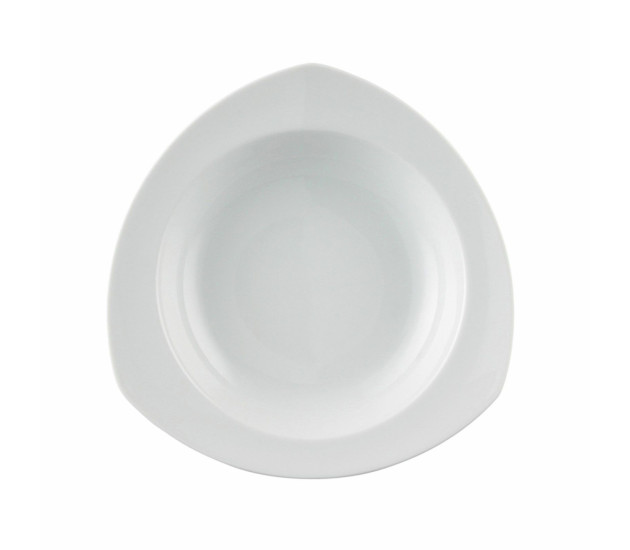Diep bord driehoek 23 cm