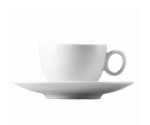 Espressokop en schotel