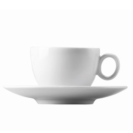 Espressokop en schotel