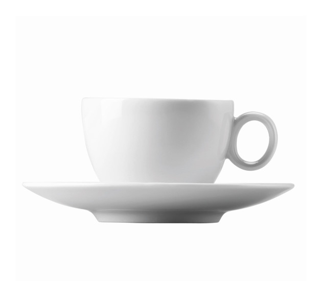 Espressokop en schotel