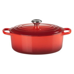 Rood Ovaal 29 cm