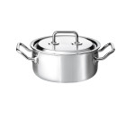 Kookpan 20 cm, laag model