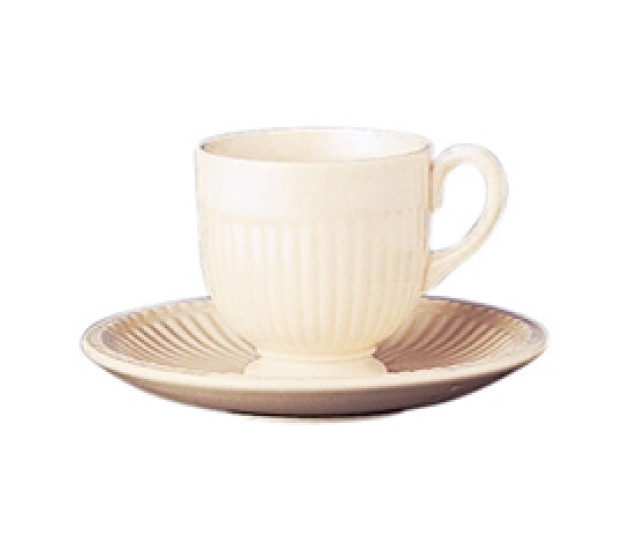 Espressokop en schotel