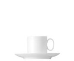 Espressokop en schotel