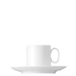 Espressokop en schotel