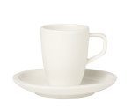Espressokop en schotel