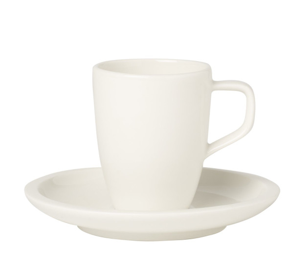 Espressokop en schotel