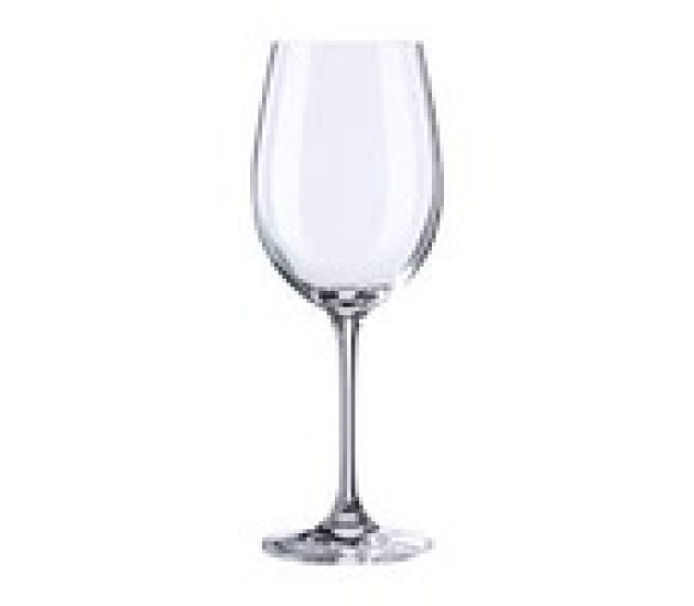 Rode wijnglas set/6 nr. 1