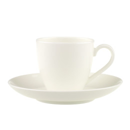 Espressokop en schotel