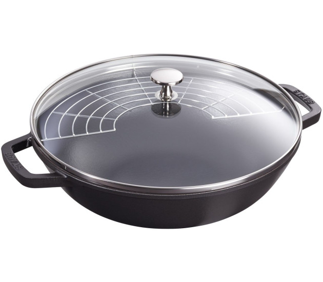 Zwart 30 cm met deksel