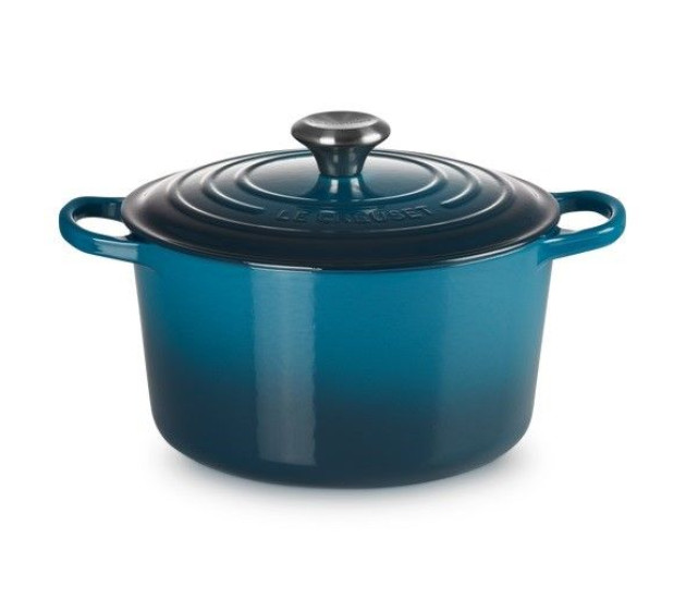Deep Teal Rond 24 cm Hoog model