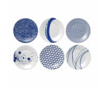 Gebakbordjes 16 cm set van 6