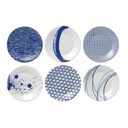 Gebakbordjes 16 cm set van 6