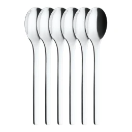 Espressolepels set/6 - Glans