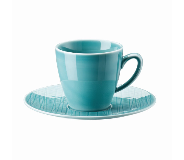 Koffiekop en -schotel