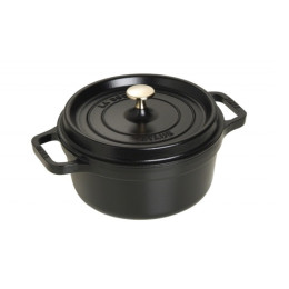 Zwart (Mat) 22 cm