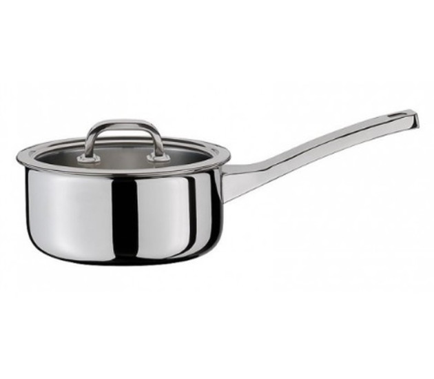Steelpan 16 cm met deksel
