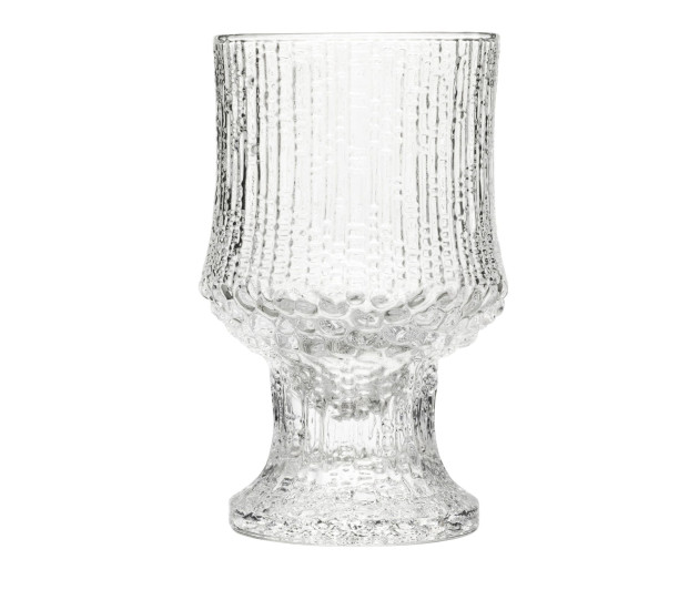 Rode wijnglas