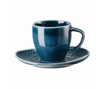 Espressokop en schotel