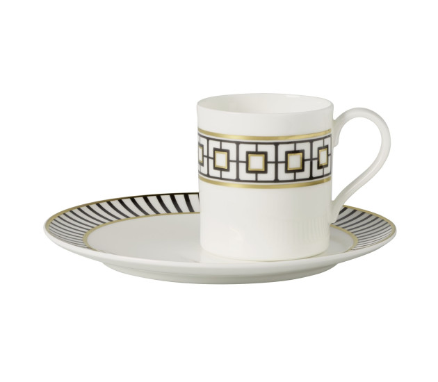 Koffiekop en schotel