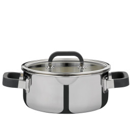 Kookpan 24 cm, laag model