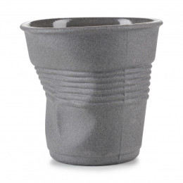 Cappuccino beker  RecyClay Grijs