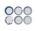 Pastaborden 22 cm set van 6