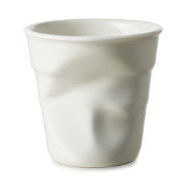 Cappuccino beker  Shell White