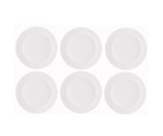 Set van 6 dinerborden 27 cm