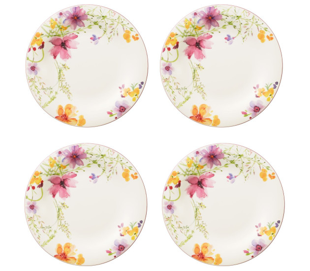 Set van 4 dinerborden 27 cm
