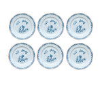 Set van 6 dinerborden