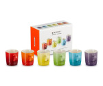 Espressokopjes Regenboog (set/6)