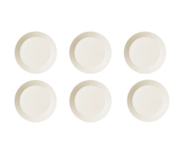 Set van 6 ontbijtborden 21 cm