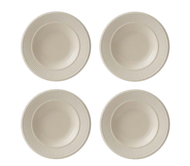 Set van 4 Diepe borden 23 cm