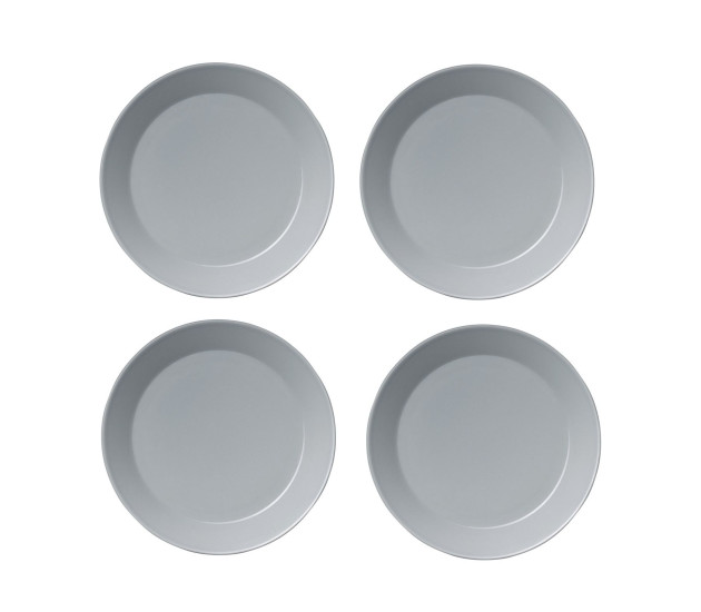 Set van 4 ontbijtborden 21 cm