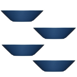 Set van 4 diepe borden 21 cm