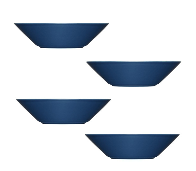 Set van 4 diepe borden 21 cm