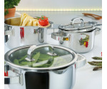 Kookpan 16 cm, hoog model