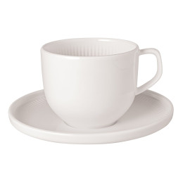 Espressokop en schotel