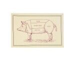 Theedoek Butchers cuts pork
