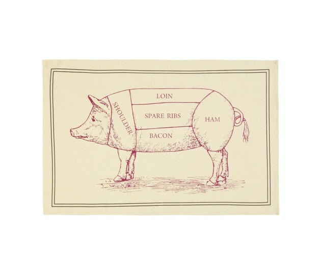 Theedoek Butchers cuts pork