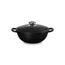 Marmite zwart 24 cm