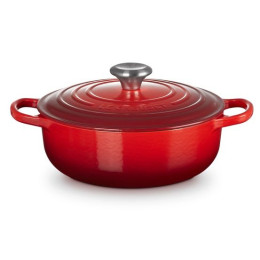 Rood Rond 24 cm laag model