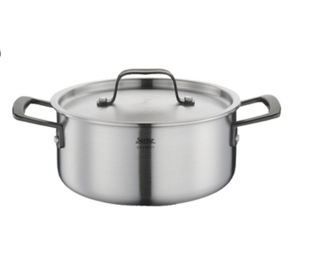 Kookpan 20 cm, laag model