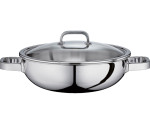Wokpan met deksel 30 cm