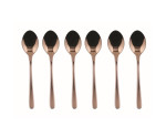 Copper Set van 6 lepeltjes